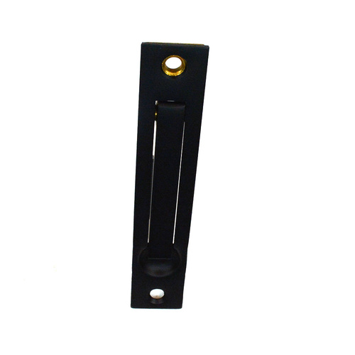 Emtek 2221US19 Flat Black Edge Pull