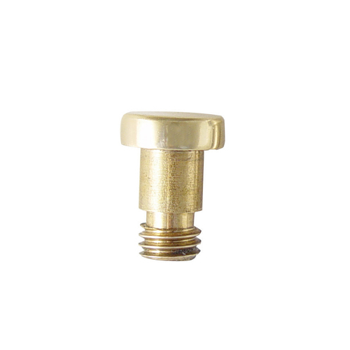 Emtek 2242US3 Extended Button Tip, Bright Brass Finish
