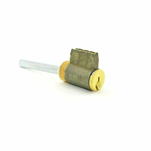 Schlage 23105C606 5-Pin C Keyway Cylinder, B60 Satin Brass Finish
