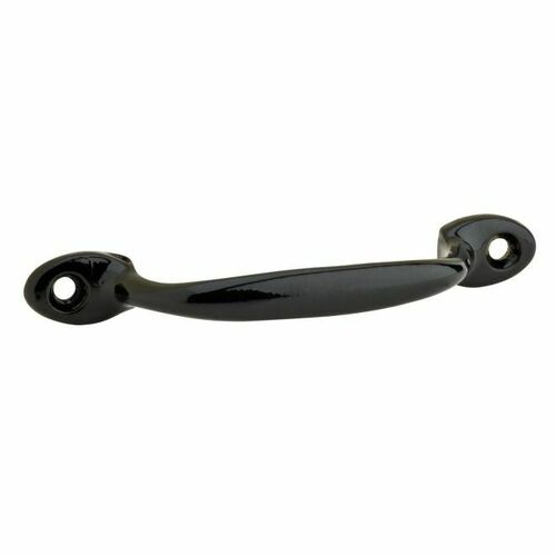 Ives 25ABLK Black Aluminum Screen Door Pull