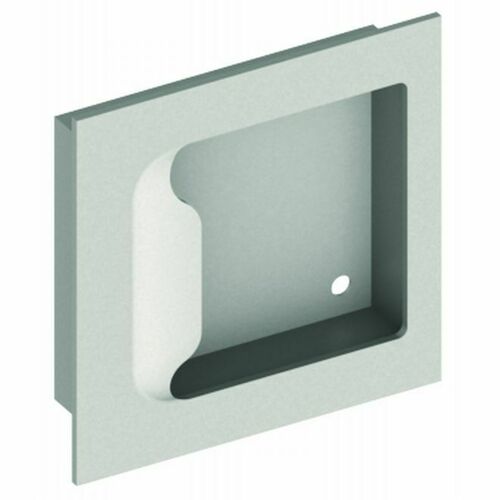 Hager 27N32D Satin Stainless Steel Security Flush Cup Pull
