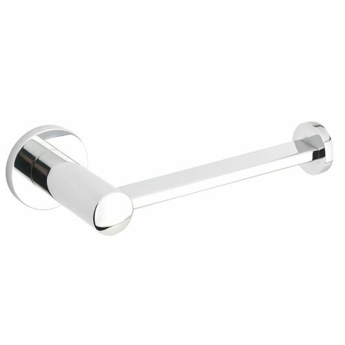 Emtek 2804DISKUS26 Modern Brass Bar Paper Holder - Polished Chrome Finish