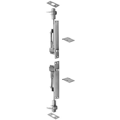 Rockwood 2842.32D Automatic Flush Bolt Set, Satin Stainless Steel