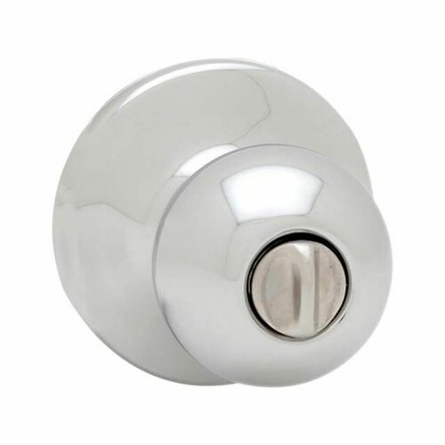 Kwikset 300P-26 Polo Privacy Door Lock with 6AL Latch RCS Strike, Bright Chrome Finish