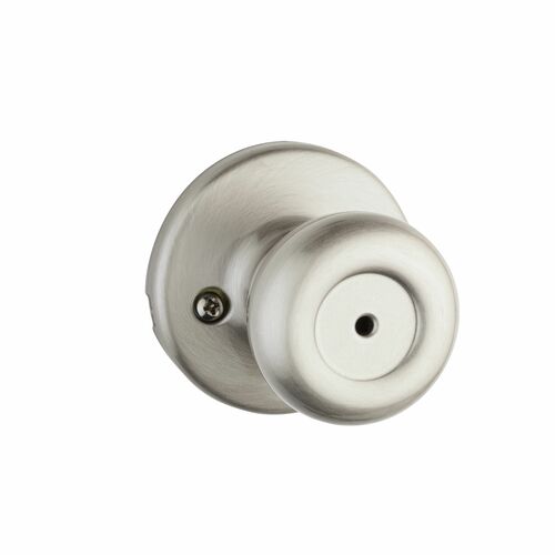 Kwikset 300T-15 Tylo Satin Nickel Privacy Door Lock with 6AL Latch and RCS Strike
