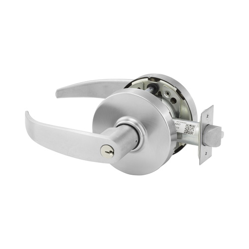 Sargent 30-10XG04LL10BE Grade 1 Storeroom Cylindrical Lock with L Lever Rose, Dark Bronze Finish
