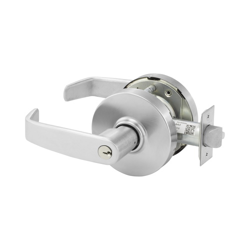 Sargent 3010XG17LL26D Grade 1 Institutional Double Cylinder Lever Lock with Satin Chrome Finish