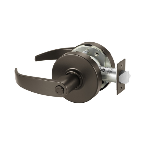 Sargent 3010XG24LP10BE F82A Grade 1 Cylindrical Lever Lock with P Lever, L Rose, Dark Bronze Finish