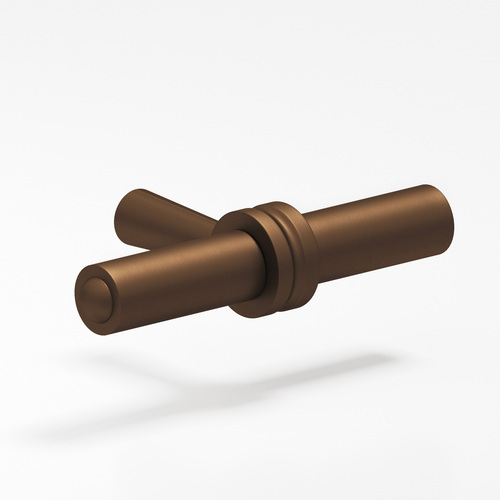 Colonial Bronze 308M10BXM10B 308 Series Solid Brass Cabinet Knob, Matte Oil Rubbed Bronze Finish