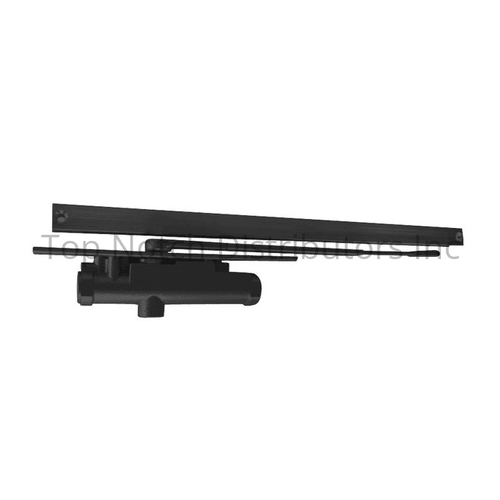 LCN 3133STDGLBLKLH Size 3 Left Hand Concealed Door Track Closer 693 - Black Finish