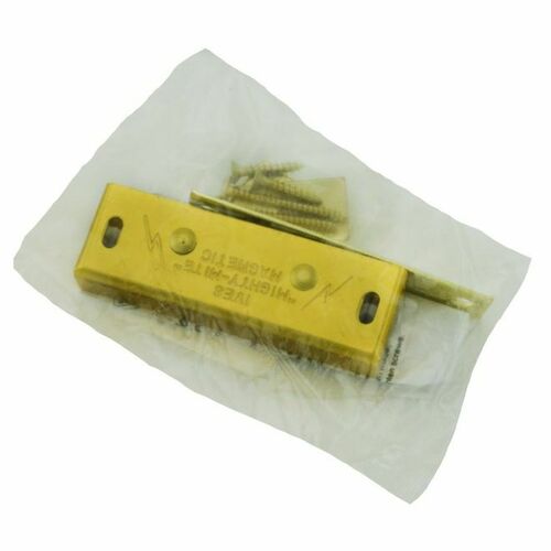 Ives 326A3 Heavy Duty Magnetic Catch - Bright Brass Finish