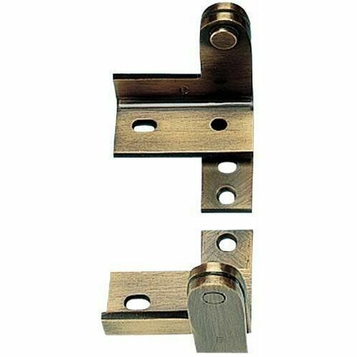 Best 32726D Heavy-Duty Steel Wardrobe Pivot 350043 Satin Chrome Finish