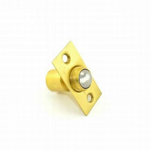Ives 347B4 Brass Dual Adjustable Ball Catch - Satin Finish