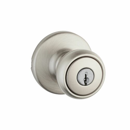 Kwikset 400T-15 Tylo Satin Nickel Entry Door Lock with 6AL Latch and RCS Strike