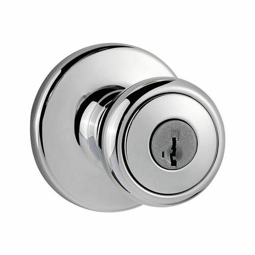 Kwikset 400T-26S Tylo SmartKey Entry Door Lock with 6AL Latch RCS Strike, Bright Chrome