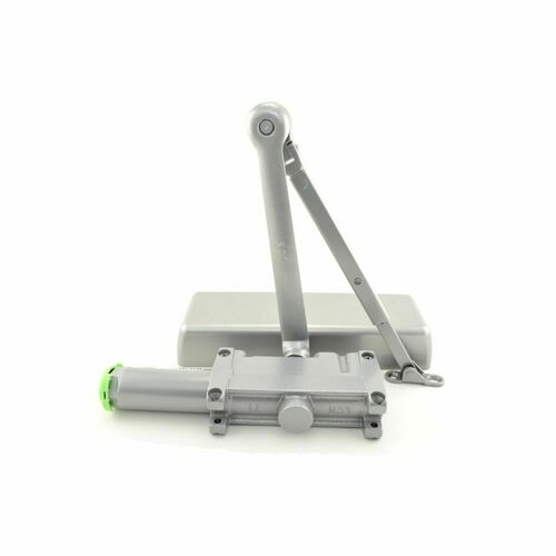 LCN 4011H-AL-LH Left Hand Surface Mount Heavy Duty Hold Open Door Closer, Aluminum Finish