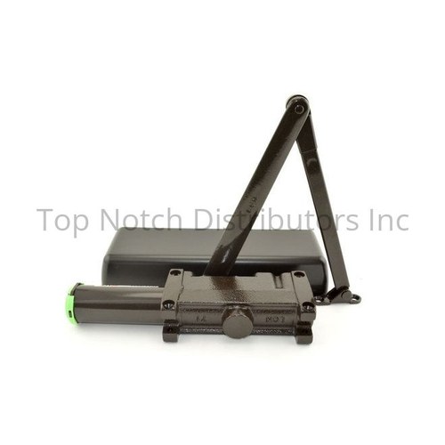 LCN 4011REGDKBRZLH Left Hand Surface Mounted Heavy Duty Door Closer, Dark Bronze Finish