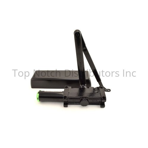LCN 4011REGGLBLKRH Right Hand Surface Mounted Heavy Duty Door Closer, Black Finish
