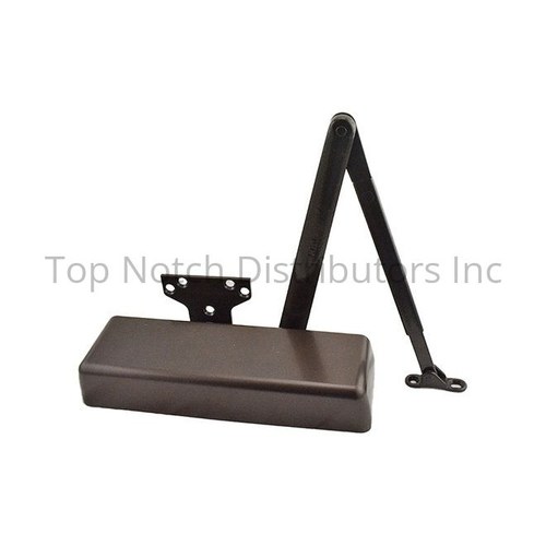 LCN 4041DELRWPADKBRZ Super Smoothee Adjustable Surface-Mounted Delay Door Closer, Dark Bronze