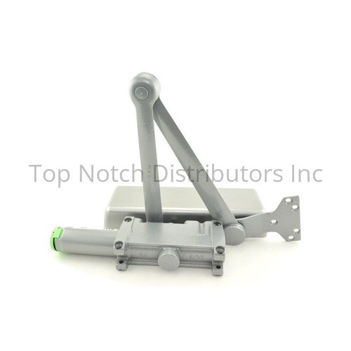 LCN 4111DELEDAALRH Right Hand Heavy Duty Delay Adjustable Door Closer, Aluminum Finish