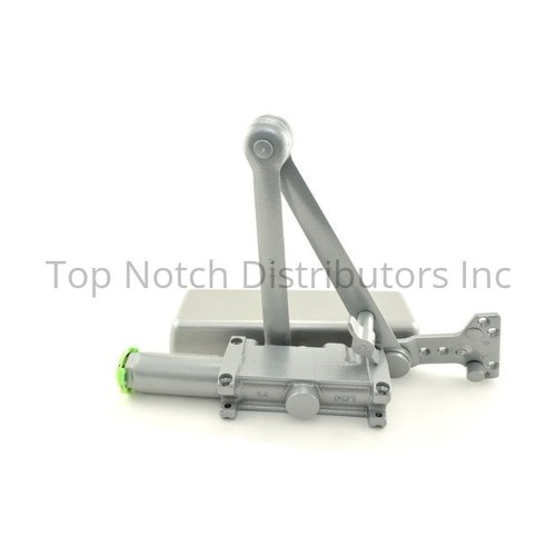 LCN 4111HCUSHALRH Right Hand Heavy Duty Adjustable Door Closer with Thru Bolts, Aluminum Finish