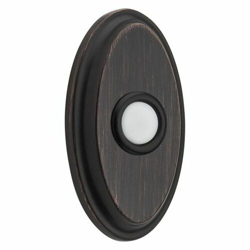 Baldwin 4861112 Venetian Bronze Oval Bell Button