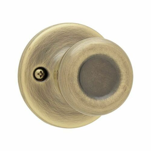 Kwikset 488T-5 Tylo Half Dummy Knob Lock - Antique Brass Finish