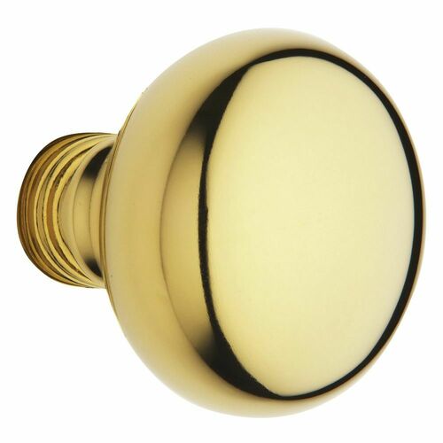 Baldwin 5000031IMR 5000 Knob Less Rose - Unlacquered Brass Finish