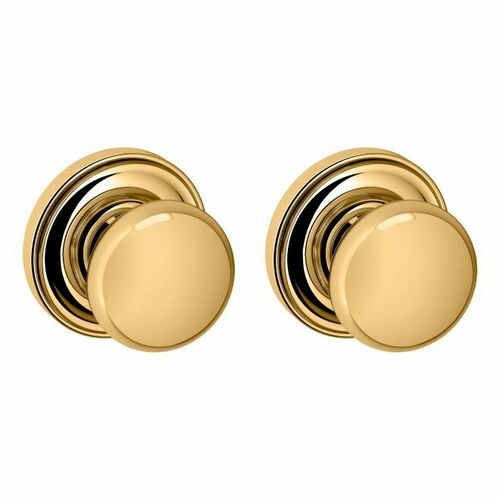 Baldwin 5000031PASS 5000 Passage Knob with 5048 Rose, 2-3/8
