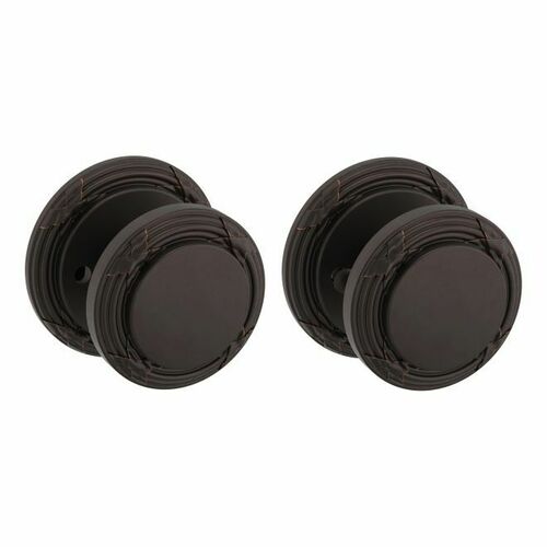 Baldwin 5013112PRIV 5013 Knob 5145 Rose Privacy Lock, 2-3/8