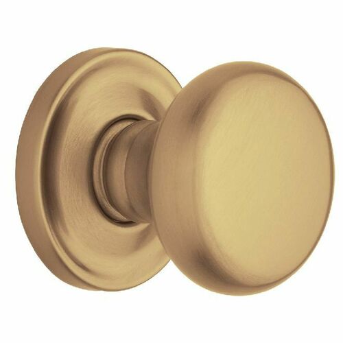 Baldwin 5015033PASS Passage 5015 with 5048 Rose Vintage Brass Finish