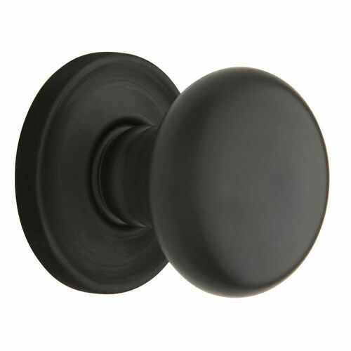Baldwin 5015102PASS Passage Lock 5015 with 5048 Rose, Oil Rubbed Bronze Finish