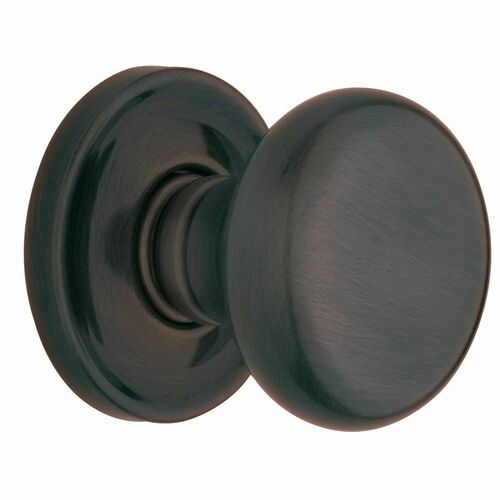 Baldwin 5015112IDM Dummy Lockset 5015 with 5048 Rose, Venetian Bronze Finish