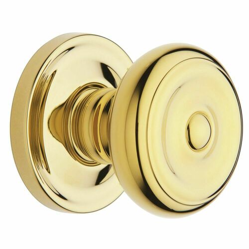 Baldwin 5020031PRIV Privacy Preconfigured 5020 with 5148 Rose, Unlacquered Brass Finish