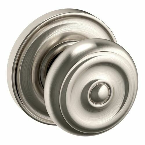 Baldwin 5020056IDM 5020 Colonial Knob 5048 Rose Half Dummy Lock - Satin Nickel Finish