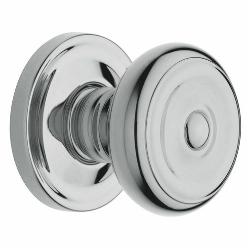 Baldwin 5020260PASS Passage 5020 with 5048 Rose, Bright Chrome Finish