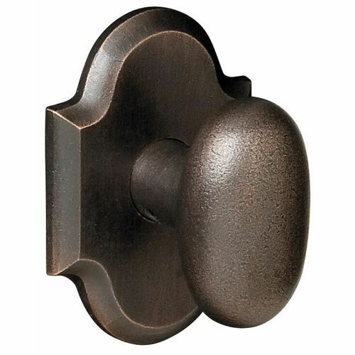 Baldwin 5024402MR 5024 Knobless Rose - Distressed Oil Rubbed Bronze Finish