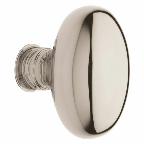 Baldwin 5025055MR 5025 Knobless Rose - Lifetime Bright Nickel Finish