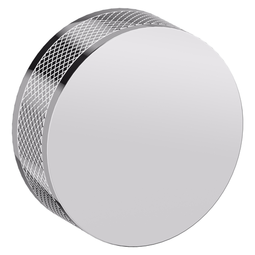 Baldwin 5054260IMR 5054 Knurled Knob with Bright Chrome Finish, No Rose
