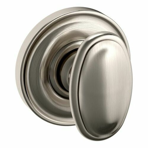 Baldwin 5057056IDM 5057 Knob with 5048 Rose Half Dummy Lock - Satin Nickel Finish
