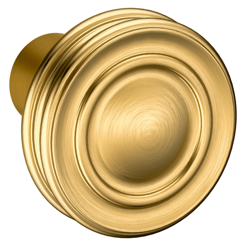 Baldwin 5066044MR 5066 Knobless Rose - Lifetime Satin Brass Finish