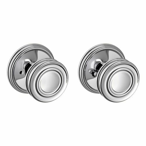 Baldwin 5066260PRIV 5066 Knob 5134 Rose Privacy Lock, 2-3/8