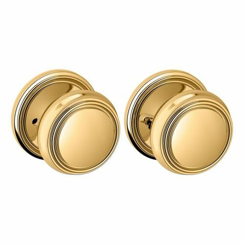 Baldwin 5068031PRIV 5068 Knob 5123 Rose Privacy Lock, 2-3/8