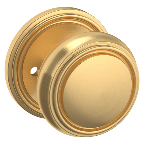 Baldwin 5068044PRIV 5068 Knob 5123 Rose Privacy Lock, 2-3/8