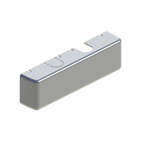 Hager 5102ALM Plastic Cover for 5100 Series Aluminum Finish