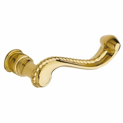 Baldwin 5104003RMR Right Hand 5104 Leverless Rose, Lifetime Brass Finish