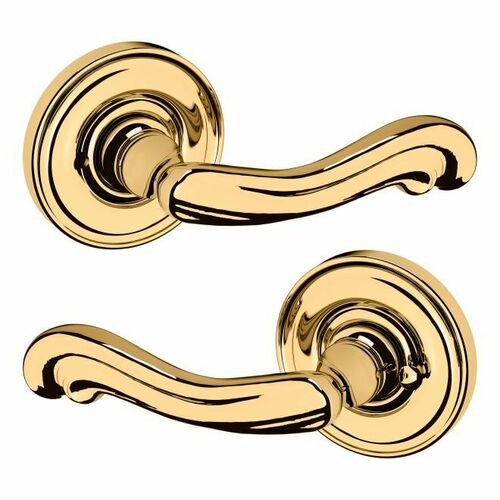 Baldwin 5108003PRIV 5108 Lever 5148 Rose Privacy Lock, 2-3/8