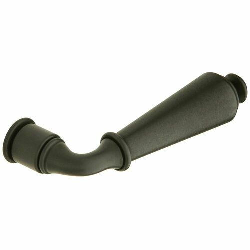 Baldwin 5125190RMR Right Hand 5125 Leverless Rose - Satin Black Finish