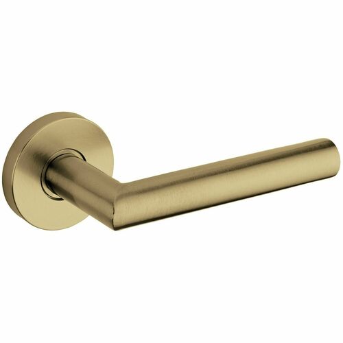 Baldwin 5173033MR 5173 Vintage Brass Leverless Rose Pair