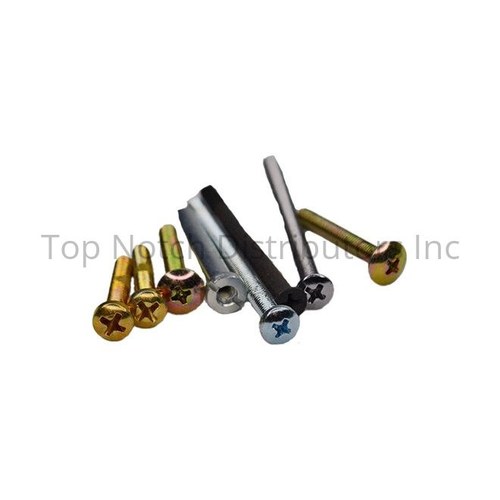 Baldwin 5399260D Thick Door Dummy Handleset Kit D - Bright Chrome Finish
